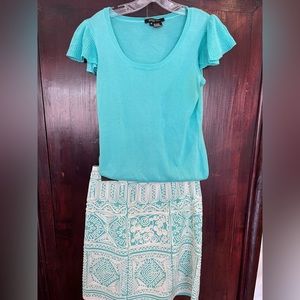 Stunning Coordinating Etcetera Skirt and Sweater